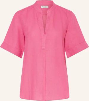 Marc O'Polo Blusenshirt im Materialmix mit Leinen