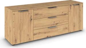 rauch Schubkastenkommode "Kommode Türkommode Sideboard Kombikommode FLIPP", (Breite 160 cm mit 2 Einlegeböden), 2-türig mit 3 Schubladen und Soft-Close-Funktion