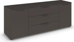 rauch Schubkastenkommode "Kommode Türkommode Sideboard Kombikommode FLIPP", (Breite 160 cm mit 2 Einlegeböden), 2-türig mit 3 Schubladen und Soft-Close-Funktion