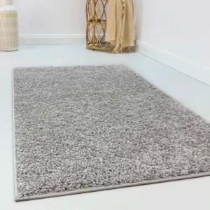 Esprit Hochflor-Teppich "Whisper Shag ESP-9977", rechteckig, 30 mm Höhe, Läufer, uni, waschbar, mit Antirutschbeschichtung, Wohnzimmer