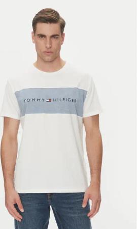 Tommy Hilfiger T-Shirt UM0UM03418 Weiß Regular Fit