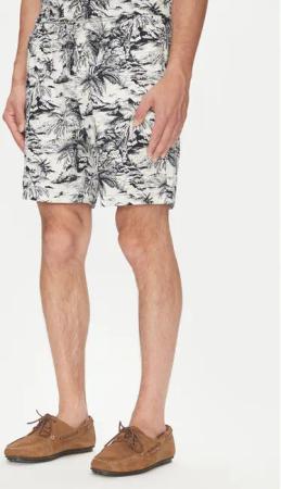 Tommy Hilfiger Stoffshorts MW0MW39284 Dunkelblau Regular Fit