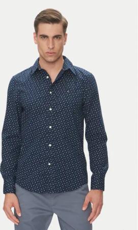 Tommy Hilfiger Hemd MW0MW38559 Dunkelblau Slim Fit