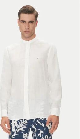 Tommy Hilfiger Hemd MW0MW39271 Weiß Regular Fit