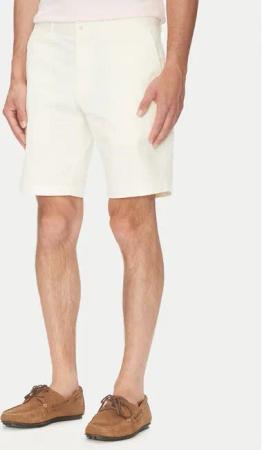 Tommy Hilfiger Stoffshorts Brooklyn MW0MW23563 Écru Regular Fit