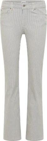 Mustang Damen Jeans Style Shelby Slim fit Boot weiß