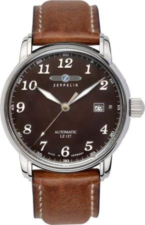 Zeppelin 8656-3 Graf Zeppelin Automatik Herrenuhr 40mm 5ATM