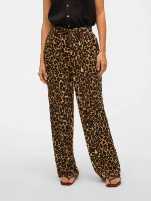 Vero Moda Schlupfhose "VMJESMILO WIDE PANTS GA NOOS", mit Leinen