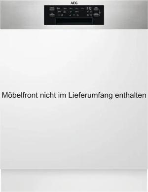AEG teilintegrierbarer Geschirrspüler 5000 "FES7572APM", 14 Maßgedecke, AirDry Technologie
