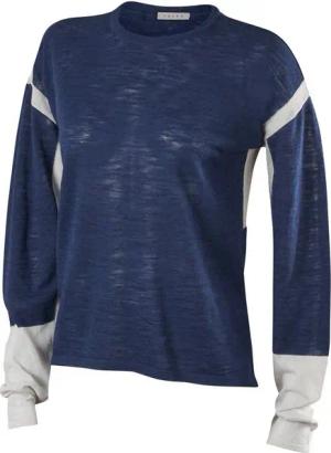 FALKE Strickpullover (1-tlg) Baumwoll/Leinen-Mix