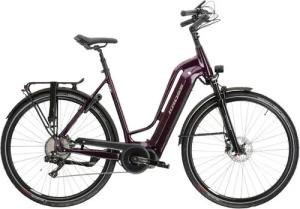 Kross E-Bike Trekkingrad E-Trekkingrad Trans Hybrid Prestige 630 28 Zoll lila, 11 Gang Shimano DEORE XT DI2 M8050 Schaltwerk, Kettenschaltung, Mittelmotor, 630 Wh
