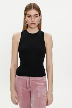 Juicy Couture Top Beckham JCBLV223811 Schwarz Slim Fit