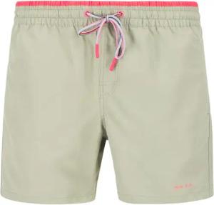 N.Z.A. Herren Badeshorts grün unifarben