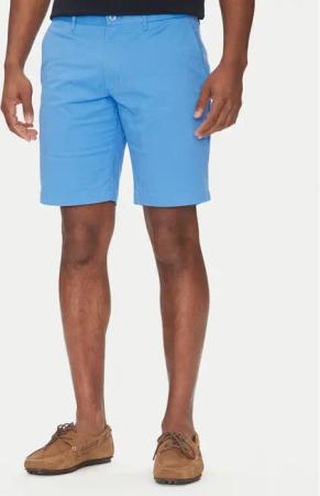Tommy Hilfiger Stoffshorts Brooklyn MW0MW23563 Blau Regular Fit