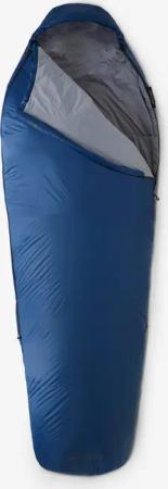 Mumienschlafsack koppelbar kompakt Trekking - MT500 15 °C Kunstfaser blau