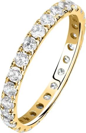 Live Diamond Diamantring Live Diamond Damen-Damenring Diamant, Lab Grown