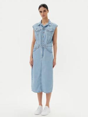 Levi's® Jeanskleid Iconic 001WF-0002 Blau Standard Fit