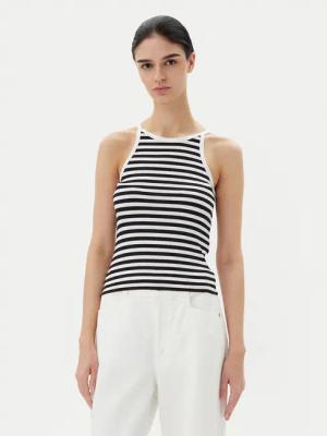 Pieces Top Jane 17155477 Schwarz Slim Fit