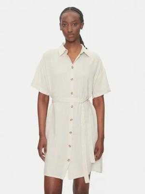 Vero Moda Hemdkleid Thea 10333791 Beige Loose Fit