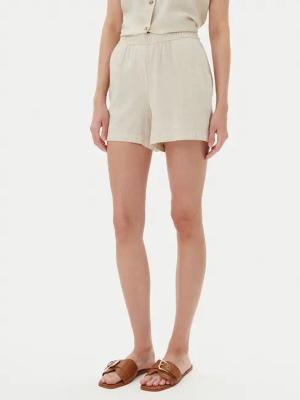 Vero Moda Stoffshorts Thea 10333804 Beige Loose Fit