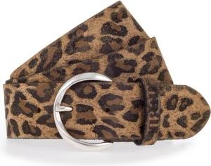 Mustang Damen Gürtel Style Leoprint braun