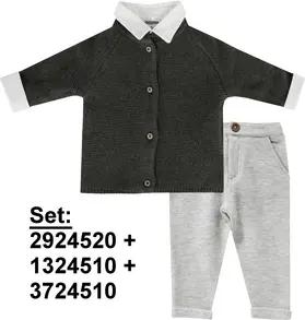 JACKY Strickpullover NORDIC BOY offwhite/blau