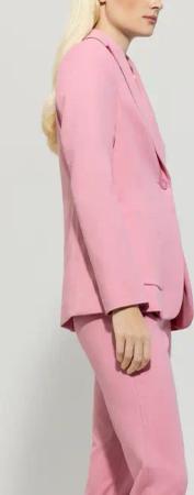 Luisa Cerano - Stretch-Gabardine-Blazer - Größe 42 - quarz