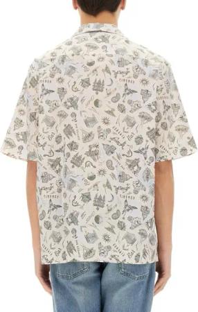 Paul Smith - Souvenir Print Shirt - Größe S - multi