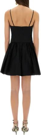 Staud - Dena Mini Dress - Größe 8 - schwarz