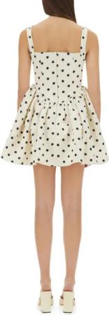 self-portrait - "Polka Dot" Mini Dress - Größe 10 -