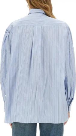 Paul Smith - Blue Striped Shirt With Sleeves - Größe 42 - blau