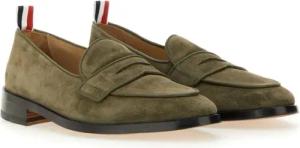 Thom Browne Loafer - Varsity Loafer "Penny" - Gr. 8 - in Grün - für Damen