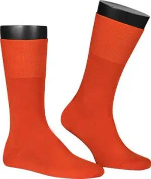 Falke Herren Socken orange Merinowolle unifarben