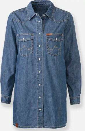 Jeansbluse