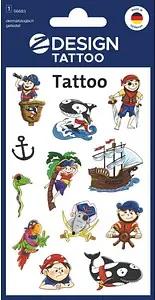 AVERY Zweckform Klebetattoo Piraten, 12 Etiketten