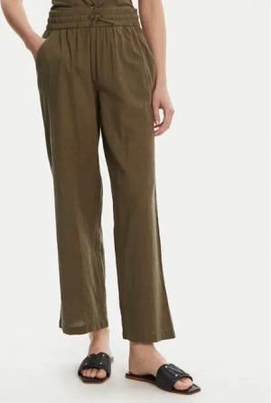 Vero Moda Stoffhose Caia 10333796 Grün Wide Leg