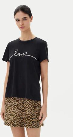 Vero Moda T-Shirt Kami 10332587 Schwarz Relaxed Fit
