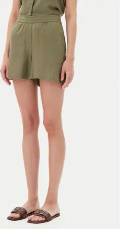 Vero Moda Stoffshorts Thea 10333804 Grün Loose Fit