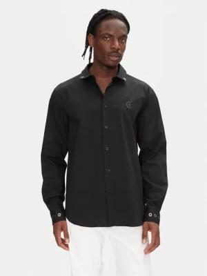 Just Cavalli Hemd 78OAL2A0 Schwarz Relaxed Fit