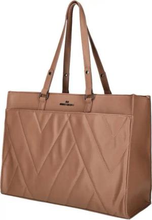 Christian Wippermann Umhängetasche Große Damen Tasche Schultertasche Bag Leder Optik (1 tlg), Handtasche