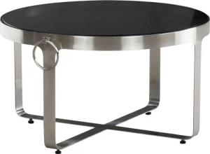 Couchtisch schwarz B/H/T: ca. 60x34x60 cm