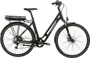 Kross E-Bike "E-Citybike Sentio Hybrid 1.0 28 Zoll schwarz", 8 Gang, microSHIFT, M26S, Heckmotor 250 W