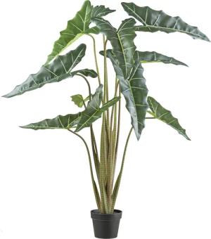 Creativ green Kunstpflanze "Alocasia zebrina sarian", mit gestreiftem Stamm
