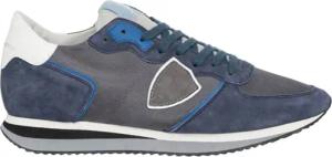 Philippe Model Low-Top Sneaker - trpx mondial nubuk bleu - Gr. 41 (EU) - in Blau - für Damen
