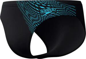 Speedo - Medley Logo 7cm Brief Badehose Herren schwarz