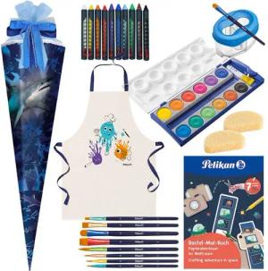 Herlitz Schultüte 85 cm gefüllt 2025 Jungen Hai