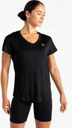 Dare 2B Damen Vigilant Leichtes T-shirt Schwarz, Größe: 42