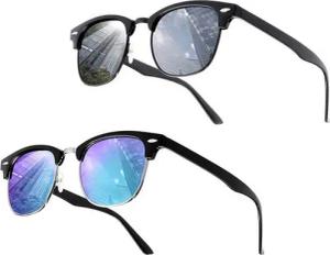 UrbanSky Sonnenbrille D.B. (2er-Pack, Sonnenbrillen-Set mit Einstecketuis) Doppelpack - polarisiert