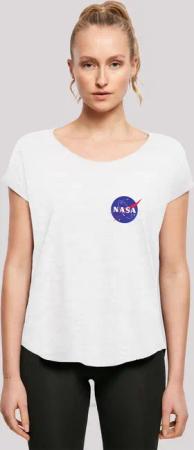 F4NT4STIC T-Shirt "NASA Classic Insignia Chest", Damen,Premium Merch,Lang,Longshirt,Bedruckt