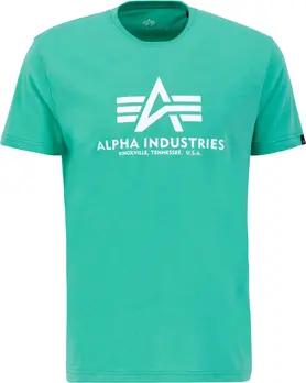 Alpha Industries T-Shirts & Poloshirts Basic T-Shirt BL - atomic green